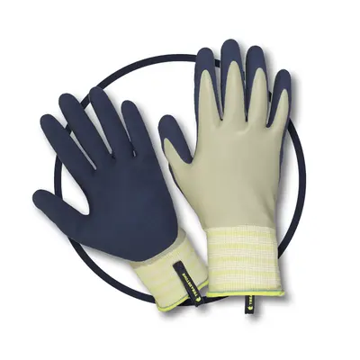 Treadstone Watertight Gardening Gloves Grey & Navy Medium - image 1