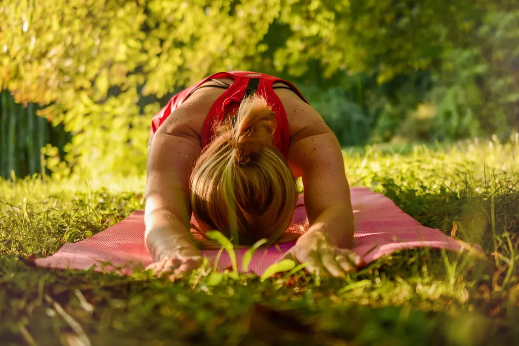 How to make a yoga garden