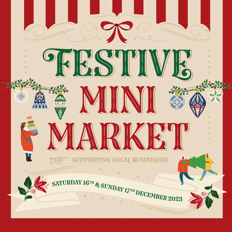 Visit our Groves Festive Mini Market