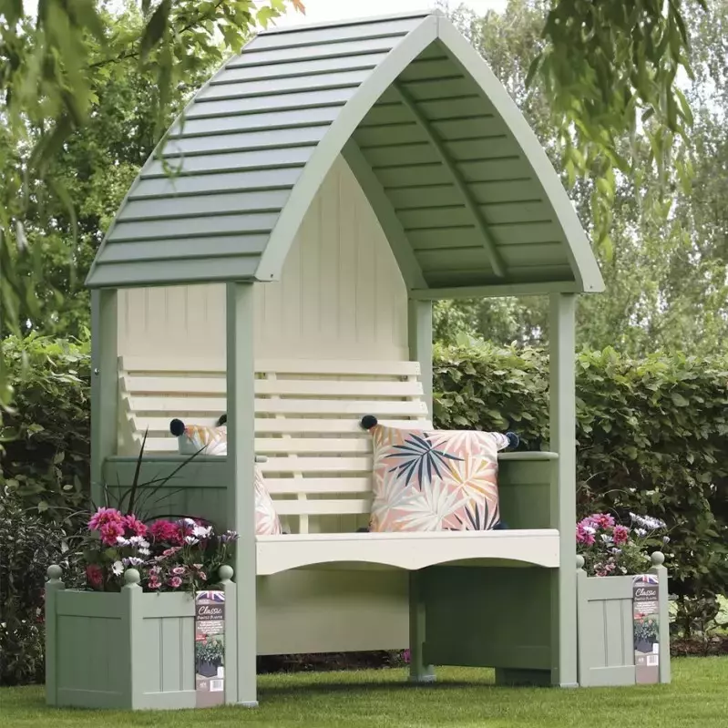 AFK Cottage Arbour Sage & Cream