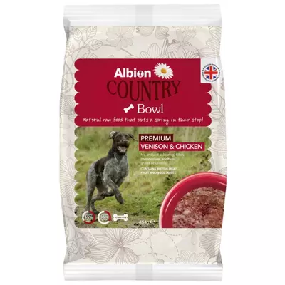 Albion Country Bowl Working Dog Venison & Chicken 454g