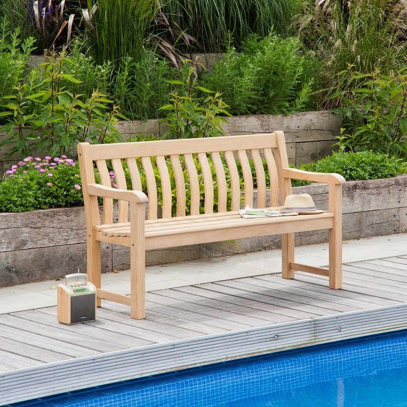 Alexander Rose Roble Broadfield 4' Bench - image 2