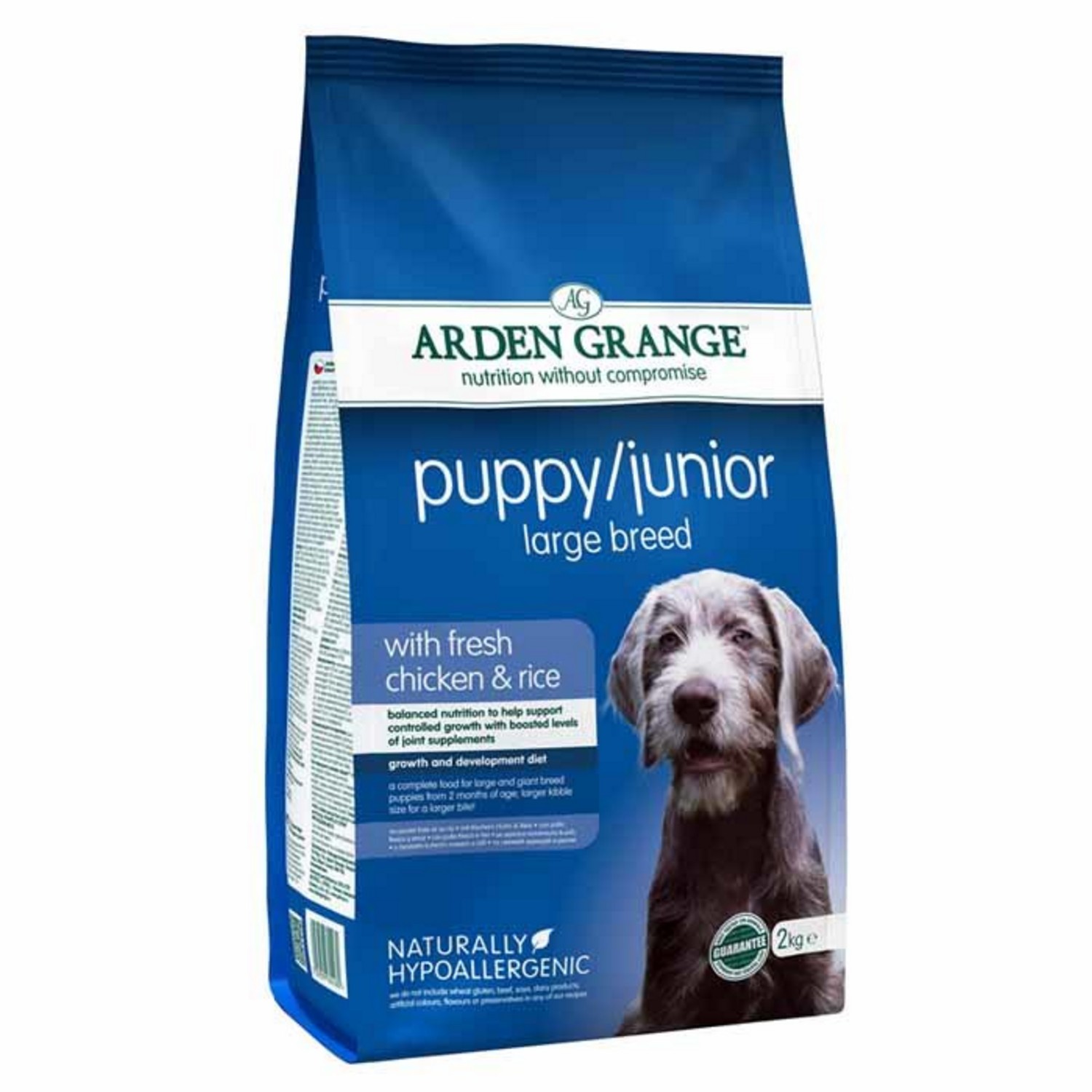 Arden Grange Puppy Large Breed Arden Grange Puppy Large Breed Chicken Dog Food 2kg - Groves Nurseries