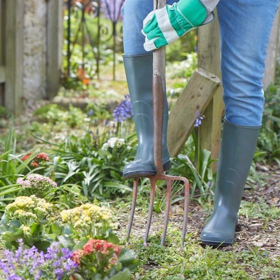 Briers Tall Wellies Green 5/38 - image 1