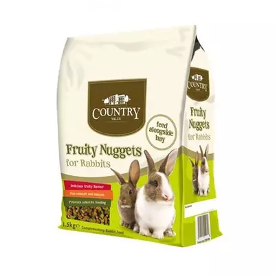 Country Value Fruity Nuggets Rabbit 1.5kg