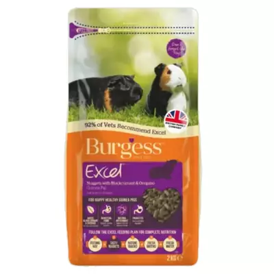 Burgess Excel Guinea Pig Nuggets with Oregano 2kg