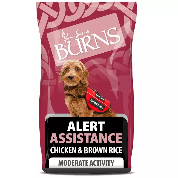 Burns Alert Chicken Dog Food 6kg