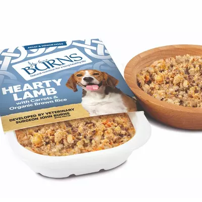 Burns Dog Pouch Lamb 395g