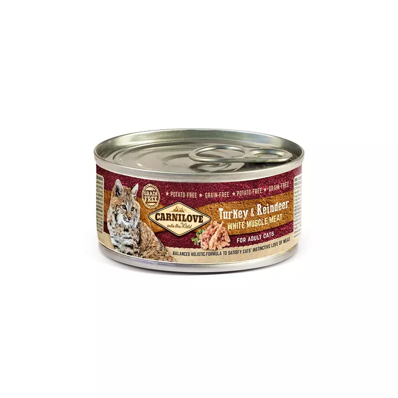 Carnilove Cat Turkey & Reindeer 100g