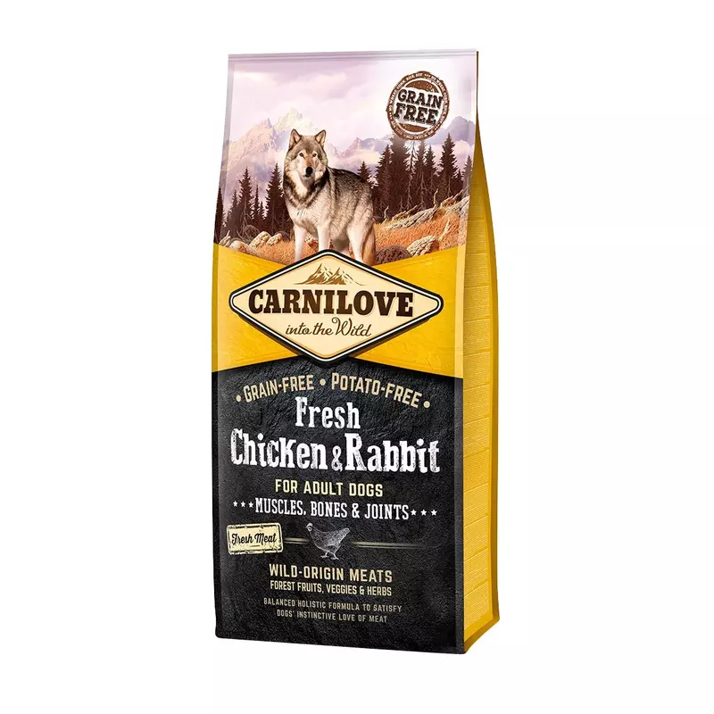 Carnilove Chicken & Rabbit Adult 12kg