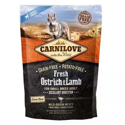 Carnilove Small Breed Ostrich & Lamb 1.5kg