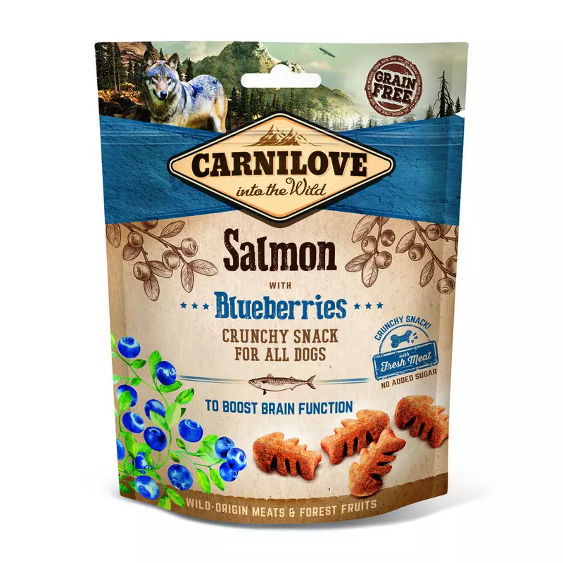 Carnilove Salmon & Blueberry Treats 200g