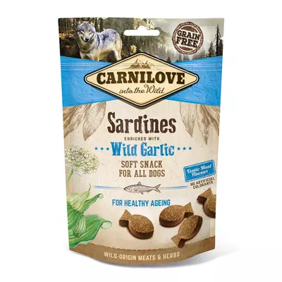 Carnilove Sardines & Wild Garlic Treats 200g