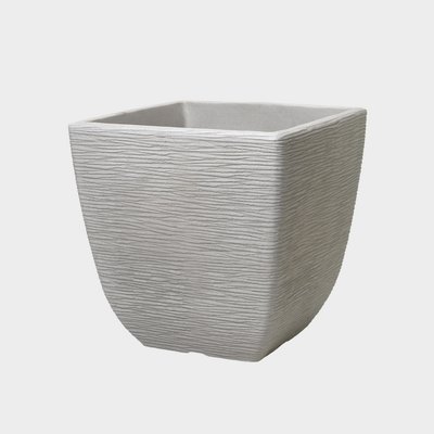 Cotswold Planter 38cm Square Limestone Grey