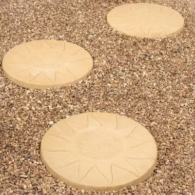 Deco-Pak Sunflare Stepping Stone