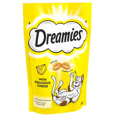 Dreamies Cat Treats Cheese 60g