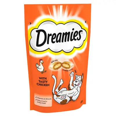 Dreamies Cat Treats Chicken 60g