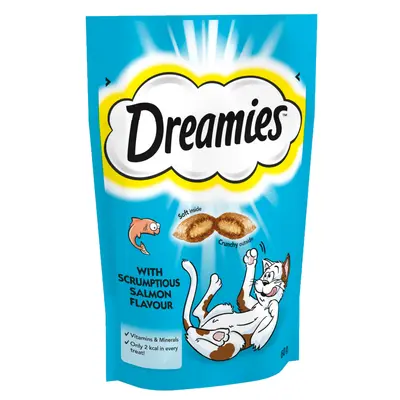 Dreamies Cat Treats Salmon 60g