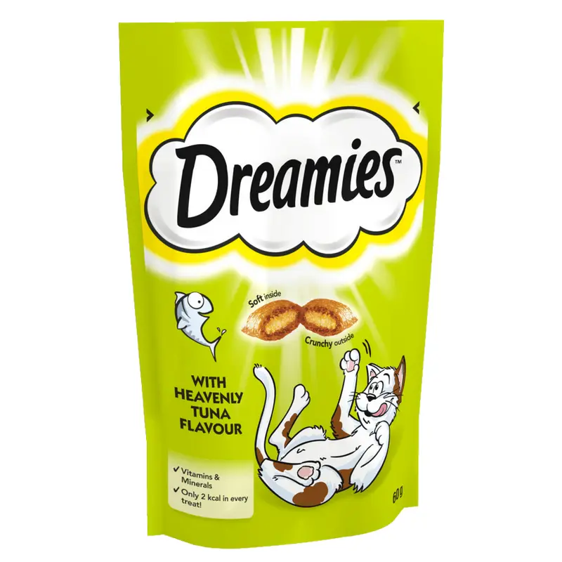 Dreamies Cat Treats Tuna 60g