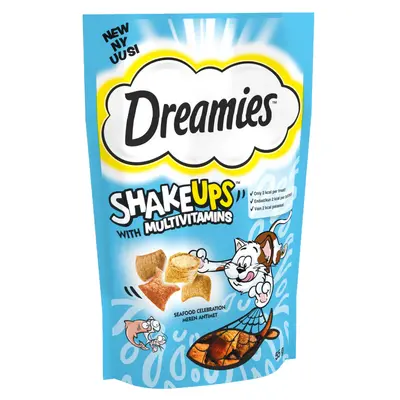 Dreamies Shake Ups Seafood Celebration 55g