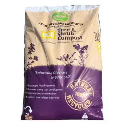 Eco All Natural Tree & Shrub Compost - 50 Litres