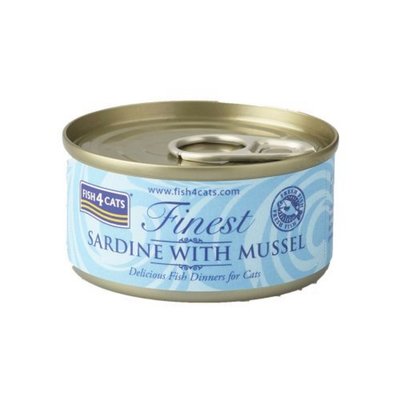 Fish4Cats Sardine & Mussel 70g