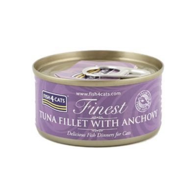 Fish4Cats Tuna Fillet & Anchovy 70g