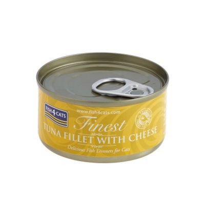 Fish4Cats Tuna Fillet & Cheese 70g