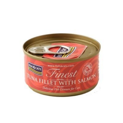 Fish4Cats Tuna Fillet & Salmon 70g
