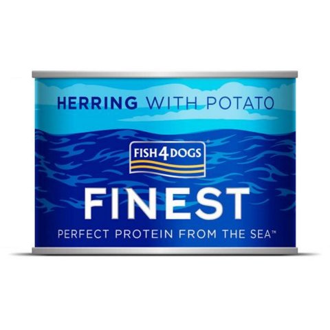 Fish4Dogs Finest Herring & Pot 185g