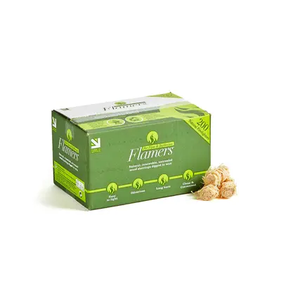Flamers Natural Firelighters x 200 - image 3