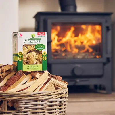 Flamers Natural Firelighters x 24 - image 2