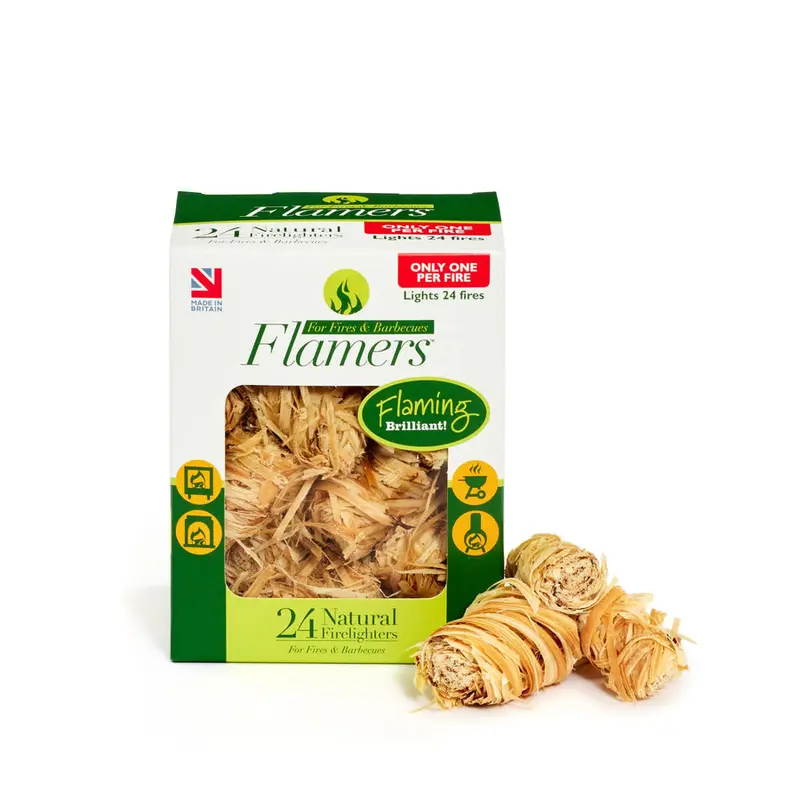 Flamers Natural Firelighters x 24 - image 1