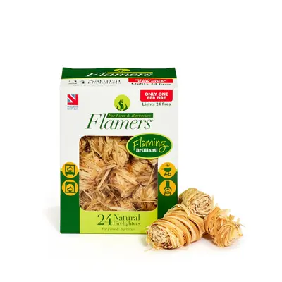 Flamers Natural Firelighters x 24 - image 1