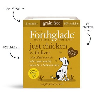 Forthglade Just Chicken & Liver 395g