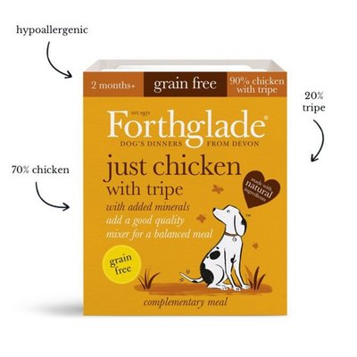 Forthglade Just Chicken & Tripe 395g