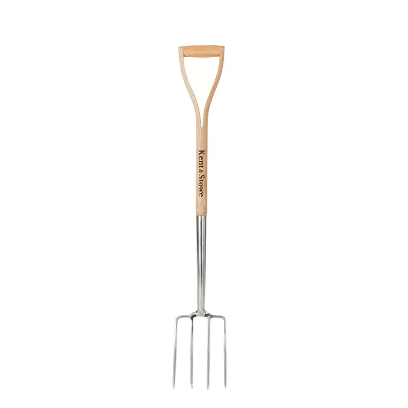 Kent & Stowe Garden Life Compact Stainless Steel Digging Fork - image 1