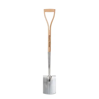 Kent & Stowe Garden Life Compact Stainless Steel Digging Spade - image 1