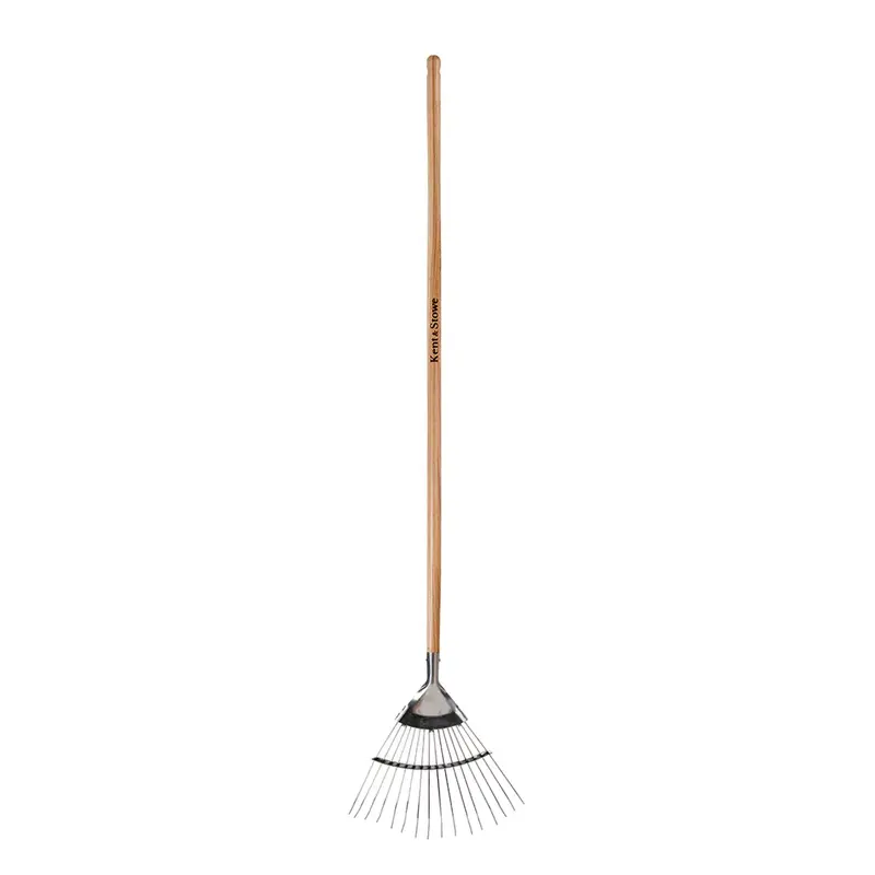 Kent & Stowe Garden Life Compact Stainless Steel Lawn Rake - image 1