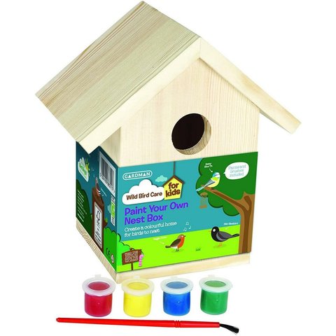 Gardman Paint Your Own Bird Box