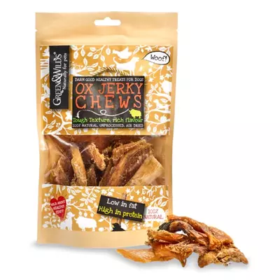 Green & Wilds Ox Jerky Chews 150g