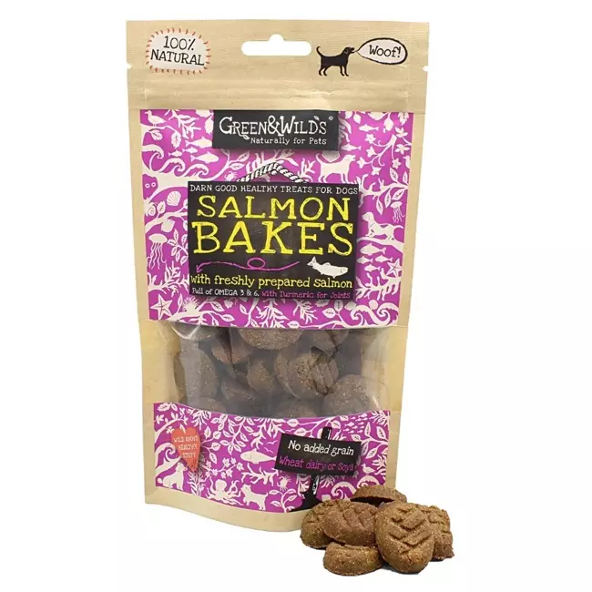 Green & Wilds Salmon Bakes 150g