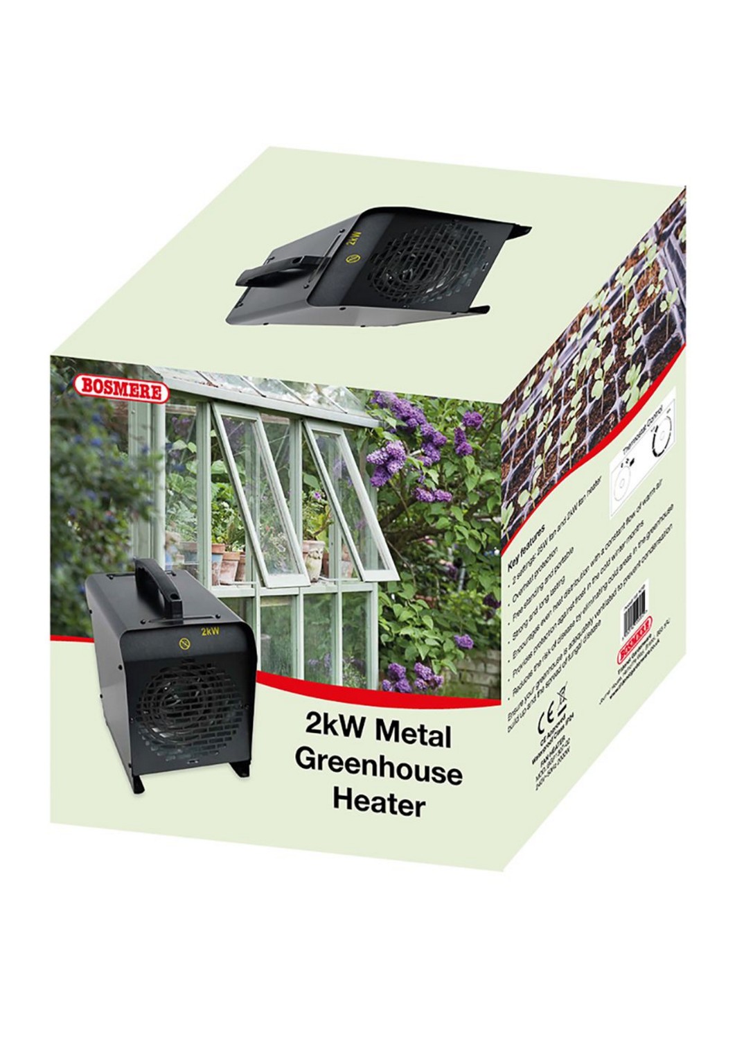 Greenhouse heater 2kw Groves Nurseries & Garden Centre