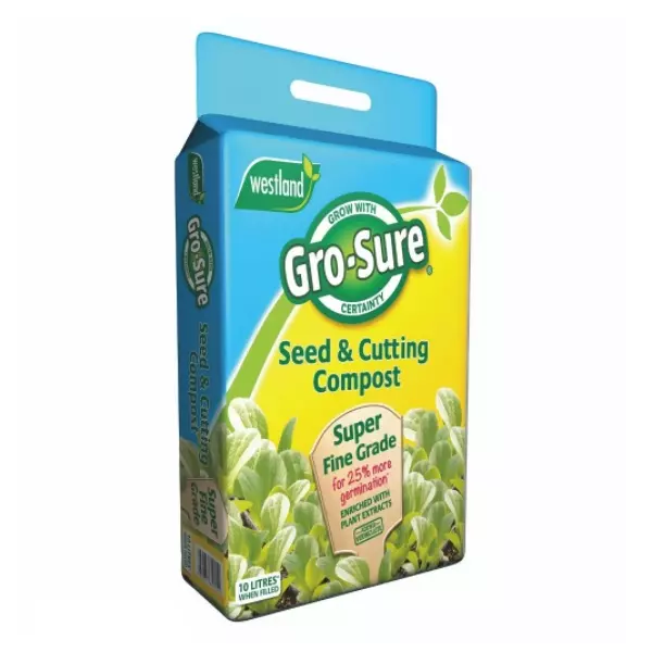 Gro-sure seed & cutting compost 10L