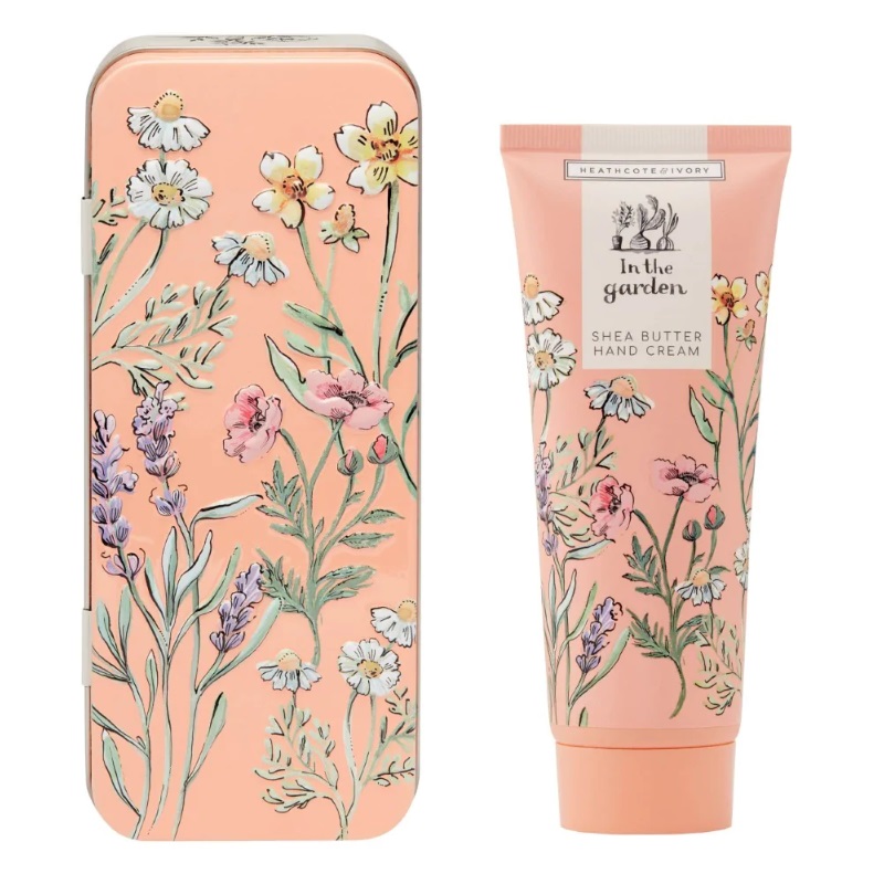 Heathcote & Ivory In the Garden Hand Cream in Tin 100ml - image 1