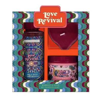 Heathcote & Ivory Love Revival Bubbles & Balm By Candlelight