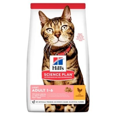 Hills Adult 1-6 Light Cat Food 1.5kg