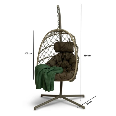 Innovators Christina Folding Hanging Chair - image 3
