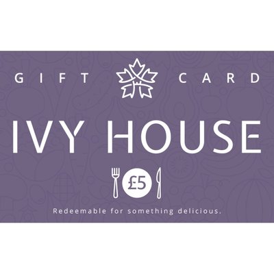 Ivy House £5 Gift Voucher