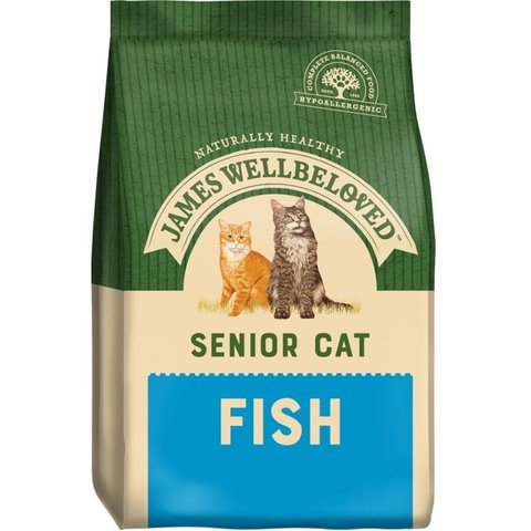 James Wellbeloved Cat Senior Fish 1.5kg